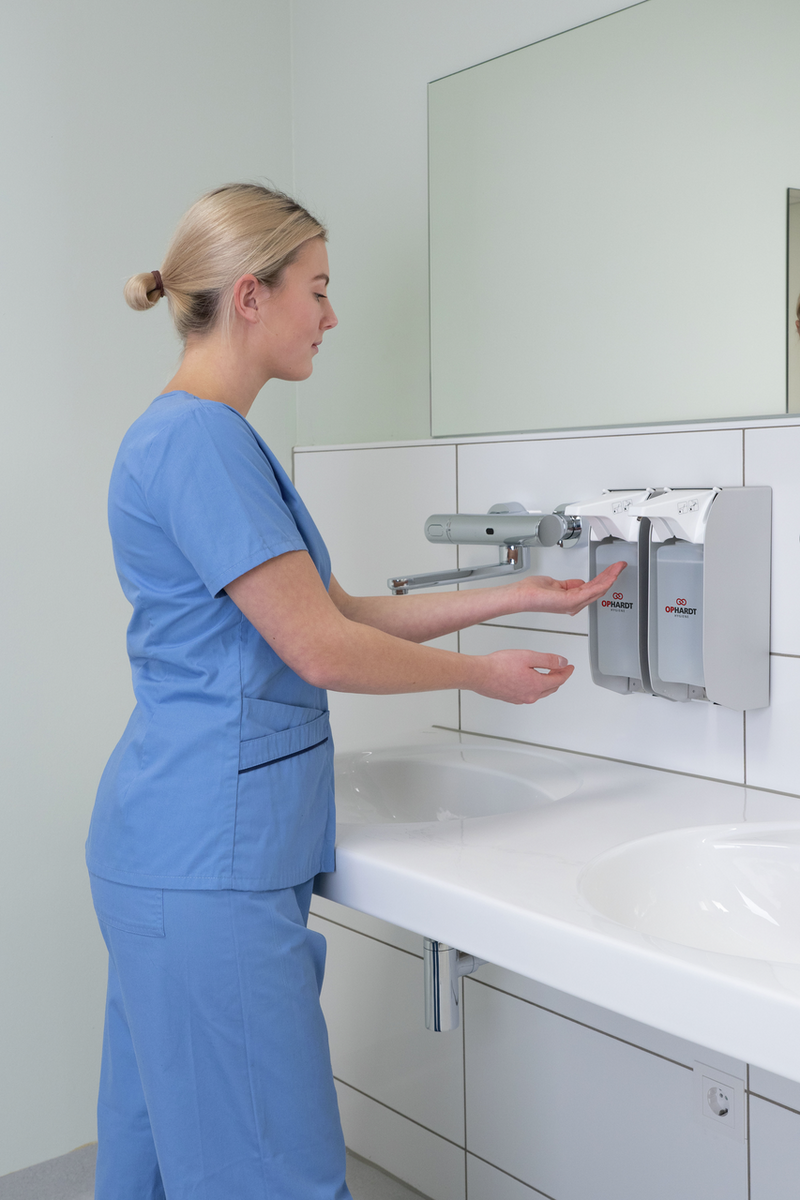 IMP T A DHP Touchless XT – Euro dispenser with pump front removal&
